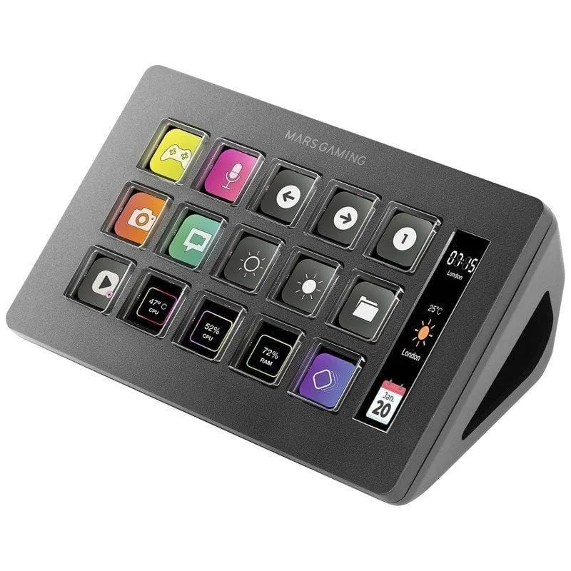 Stream Deck Slim Mars Gaming MSD-ONE, foto 5