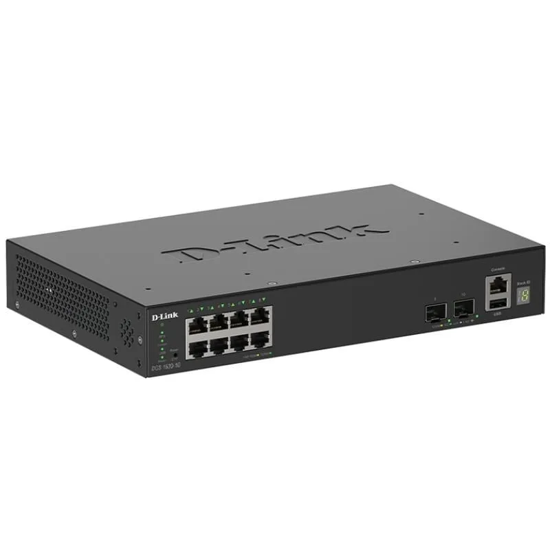 Switch Gestionable D-Link DGS-1530-10/E 8 Puertos, foto 2