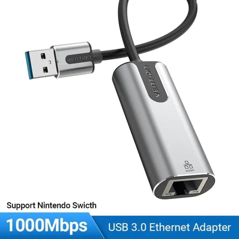 Adaptador USB 3.0 - RJ45 Vention CEWHB, foto 2