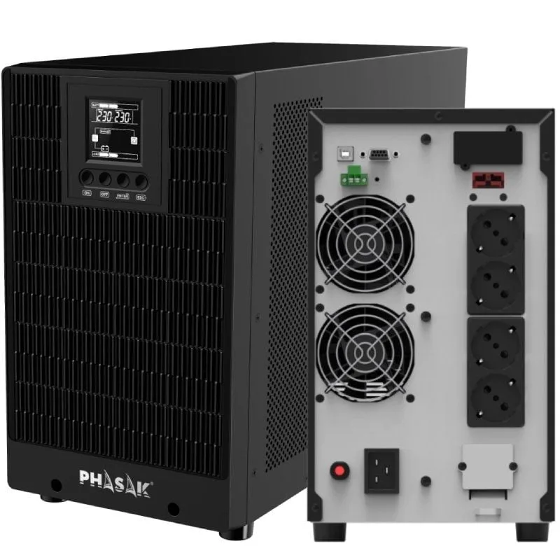 SAI Online Phasak 3000 VA Online LCD, foto 2