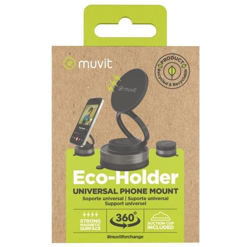 Soporte de Smartphone para Coche Muvit For Change MCCHL0035, foto 4