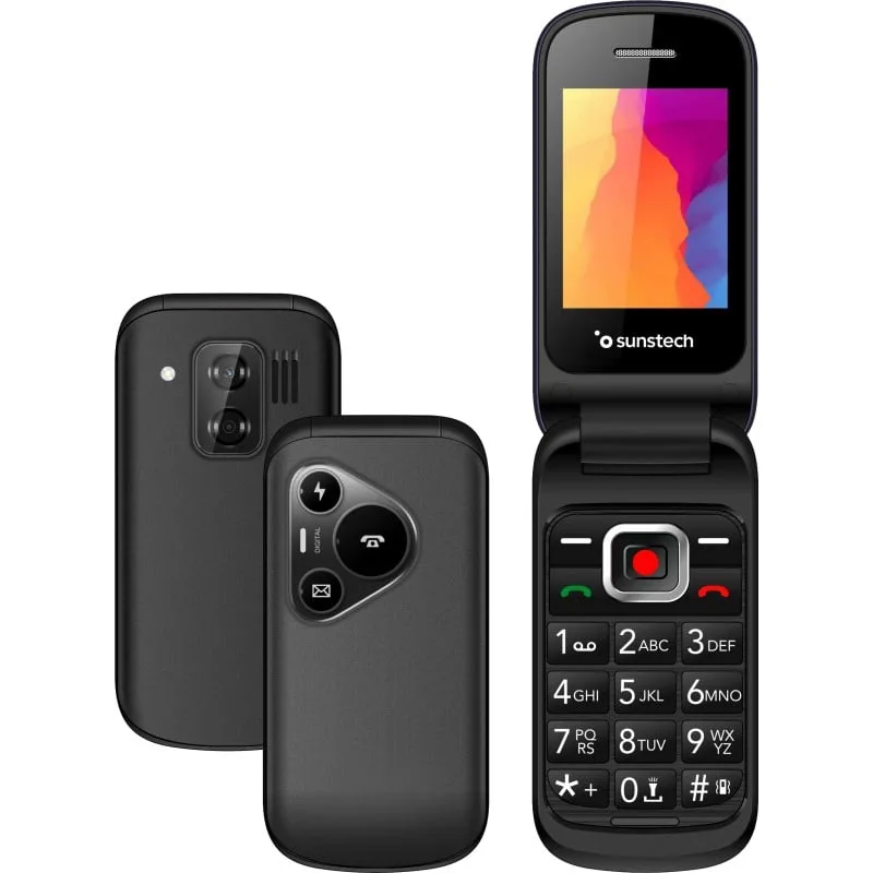 Teléfono Móvil Sunstech CELT24 para Personas Mayores