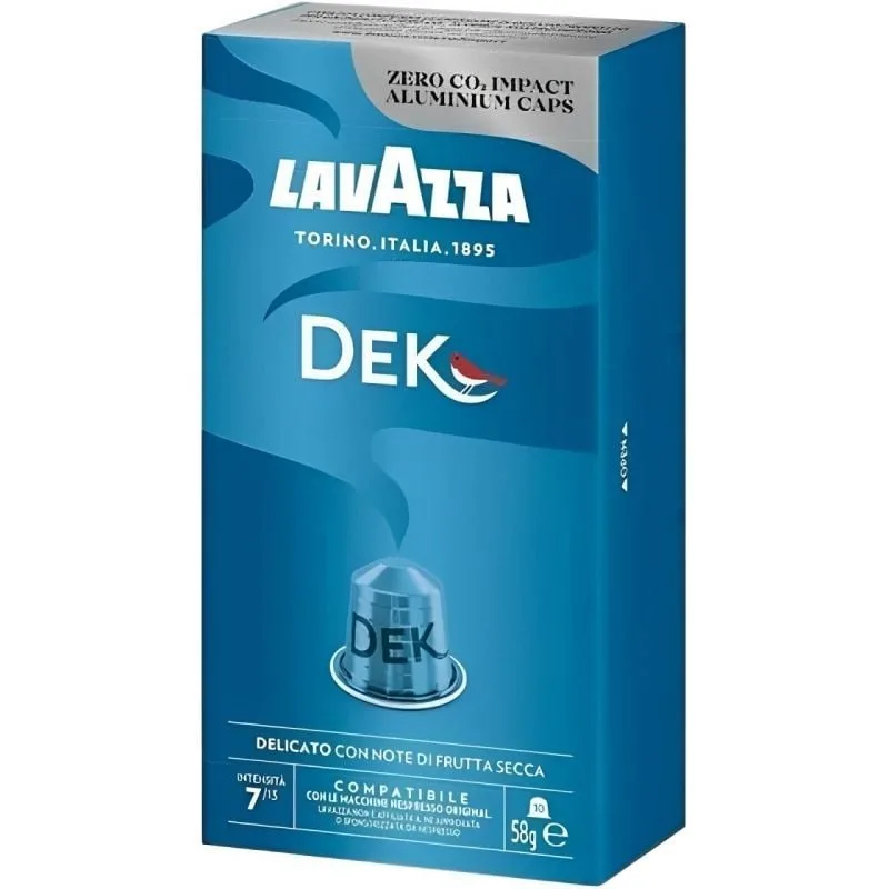 Cápsula Lavazza Espresso Decaf Descafeinado para cafeteras Nespresso