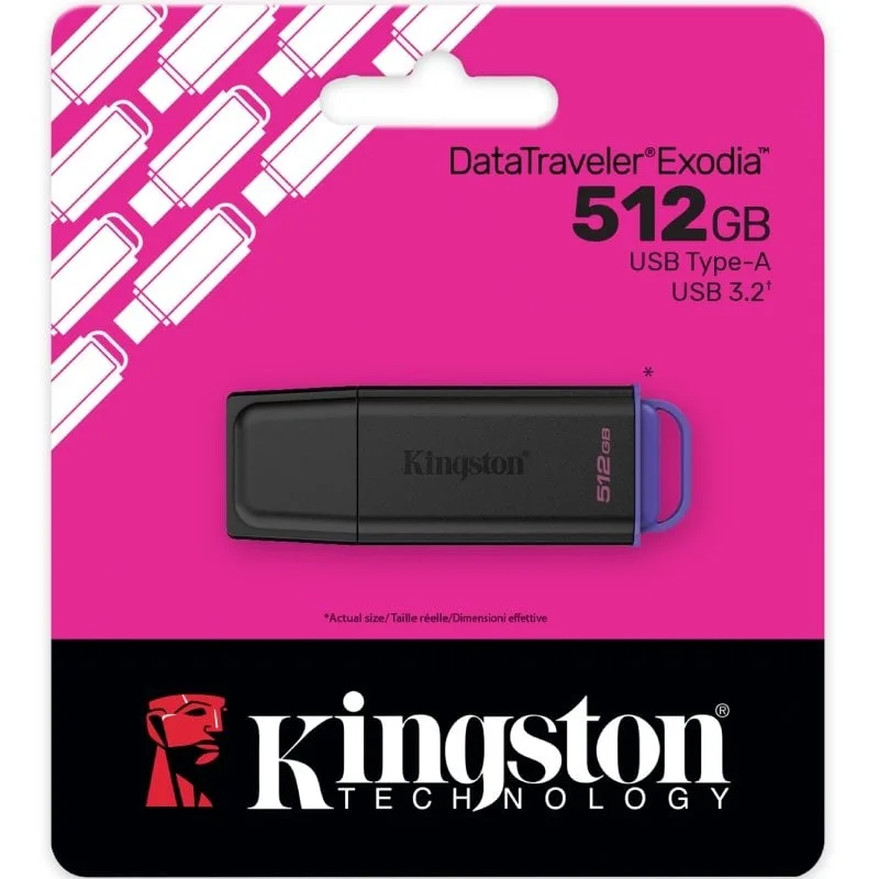 Pendrive 512GB Kingston DataTraveler Exodia Gen2 USB 3.2, foto 4