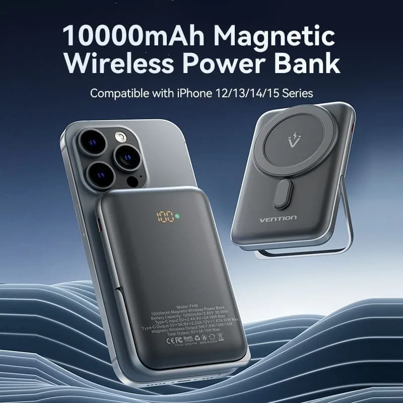 Powerbank 10000mAh Vention FHNW0, foto 2