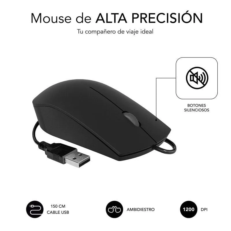 Teclado y Ratón Subblim Combo Business Slim CSSK01, foto 4