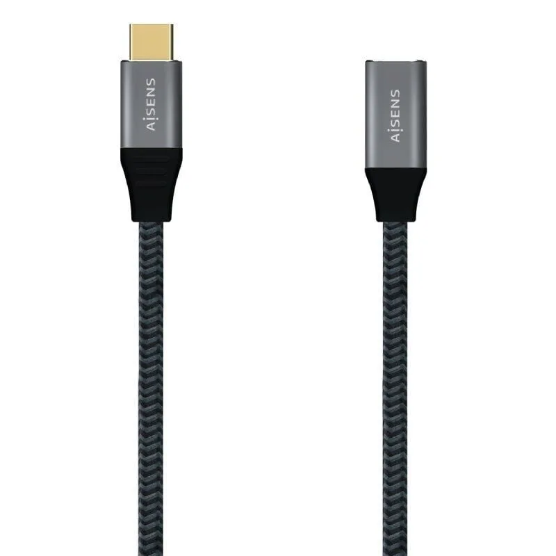 Cable Alargador USB 3.2 Tipo-C Aisens A107-0635 20GBPS 5A 100W