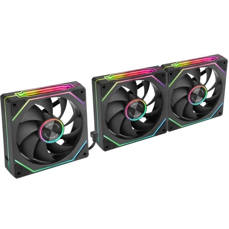 Pack 3 Ventiladores Mars Gaming MF-LINKFINITYKIT2, foto 3