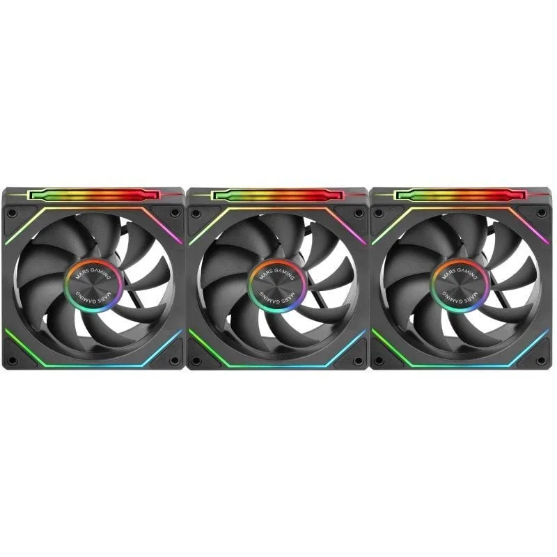 Pack 3 Ventiladores Mars Gaming MF-LINKFINITYKIT2, foto 5