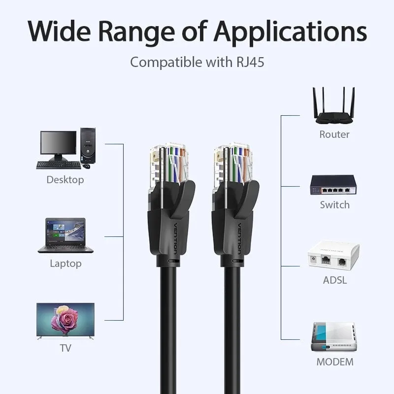 Cable de Red RJ45 UTP Vention IBEBY Cat.6, foto 3