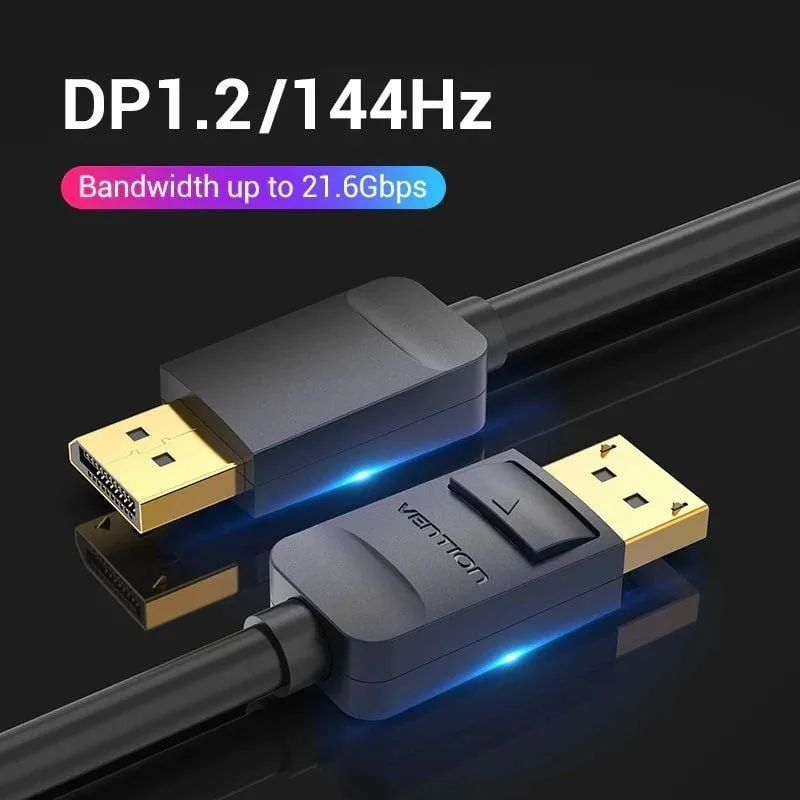 Cable DisplayPort 1.2 4K Vention HACBI, foto 3