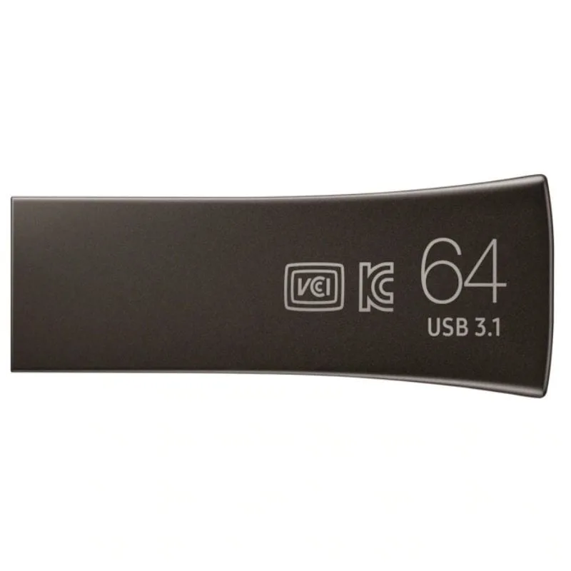 Pendrive 64GB Samsung BAR Titan Gray Plus USB 3.1, foto 2