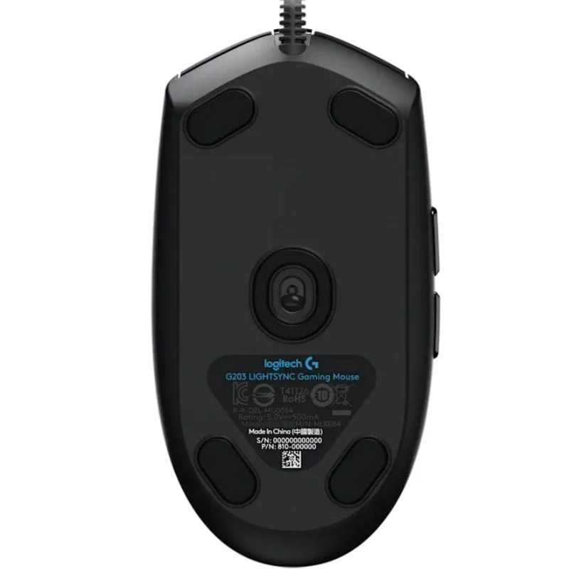 Ratón Gaming Logitech G203 Lightsync, foto 3