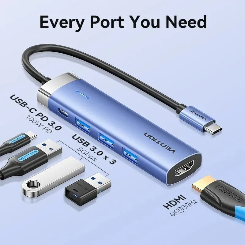 Docking USB Tipo-C Vention TGESB, foto 3