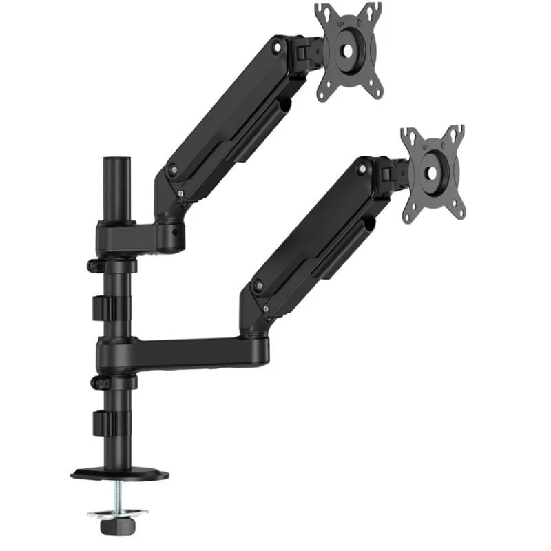 Soporte de Mesa con Contrapeso para 2 Monitores Aisens DT32TSR-453