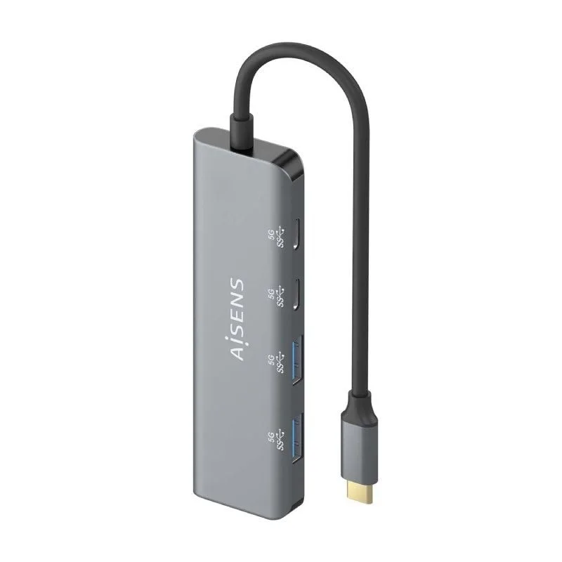 Hub USB Tipo-C Aisens A109-0763, foto 3