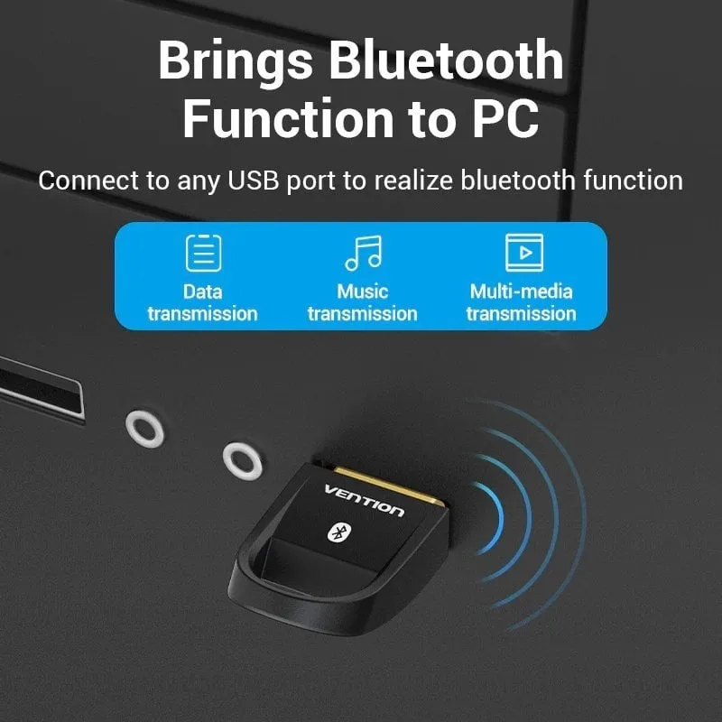 Adaptador USB - Bluetooth 5.0 Vention CDSB0, foto 4