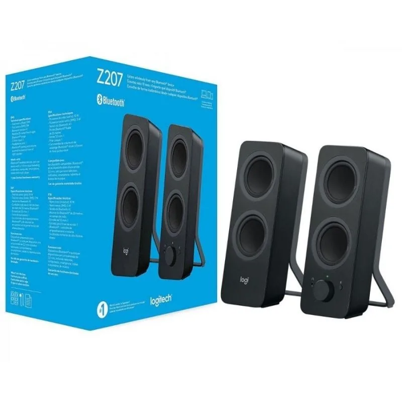 Altavoces con Bluetooth Logitech Z207, foto 2