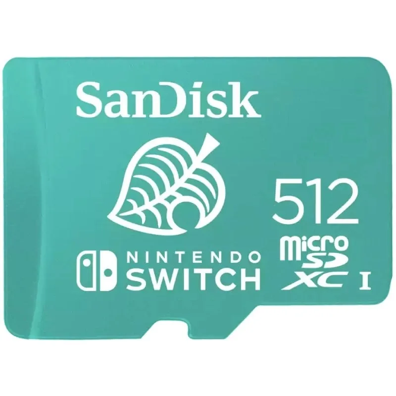 Tarjeta de Memoria SanDisk Nintendo Switch 512GB microSD XC UHS-I