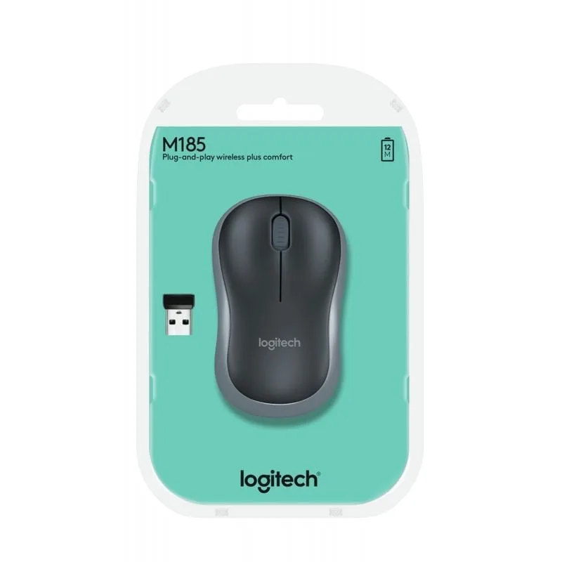 Ratón Inalámbrico Logitech M185, foto 4