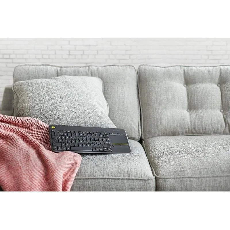 Teclado para Smart TV Logitech Wireless Touch K400 Plus, foto 4