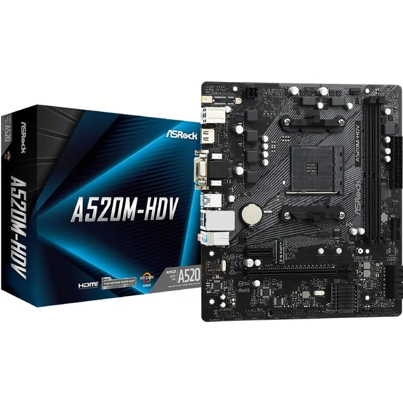 Placa Base Asrock A520M-HDV