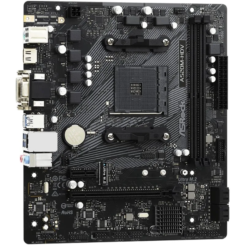 Placa Base Asrock A520M-HDV, foto 3