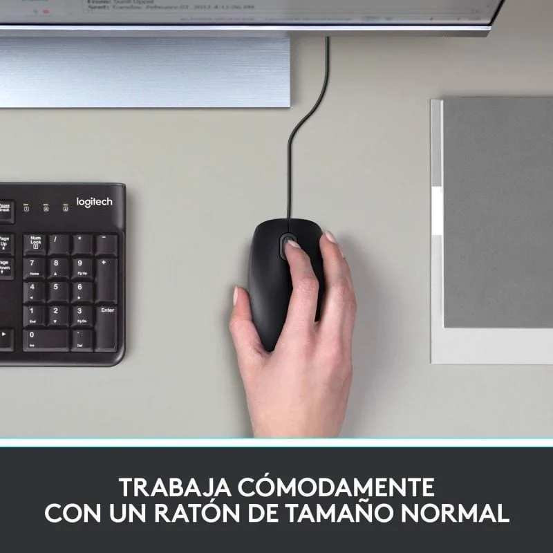 Ratón Logitech B100 OEM, foto 5