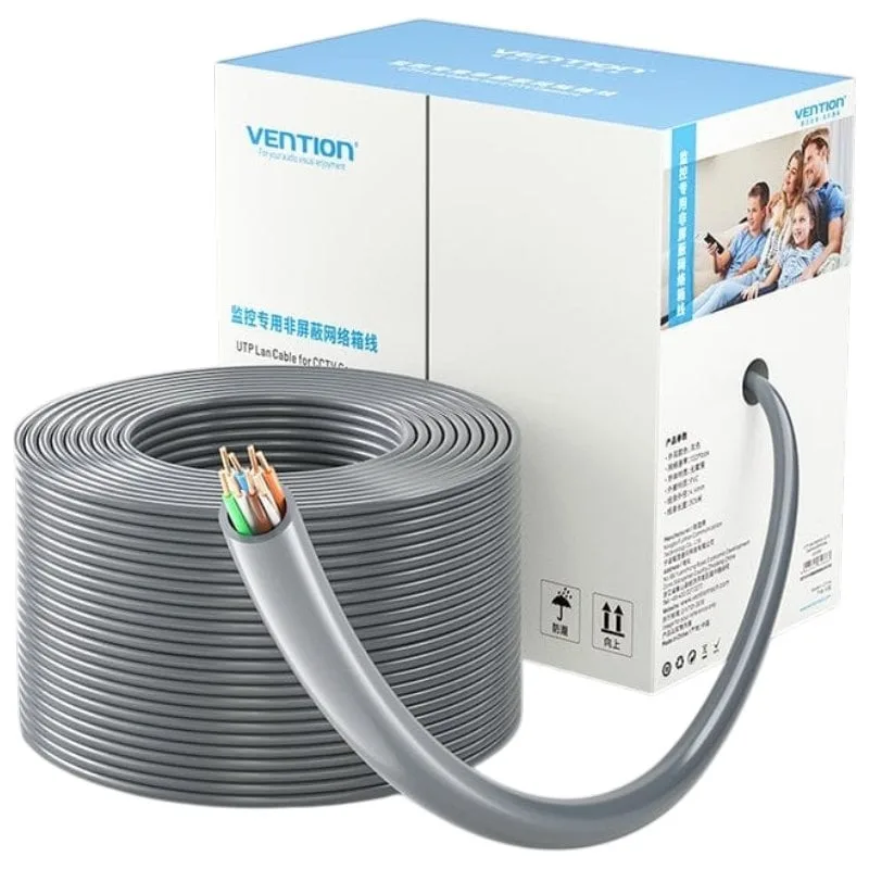 Bobina de Cable RJ45 UTP Vention IJCH305 Outdoor Patch Cat.5e