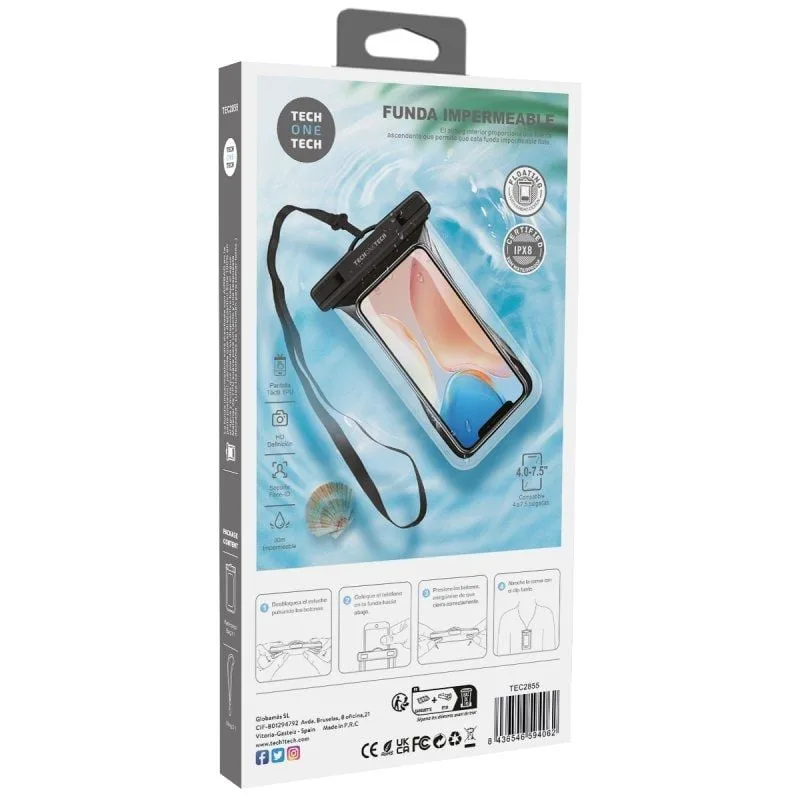 Funda Universal Impermeable para Smartphone Tech One Tech TEC2855, foto 3