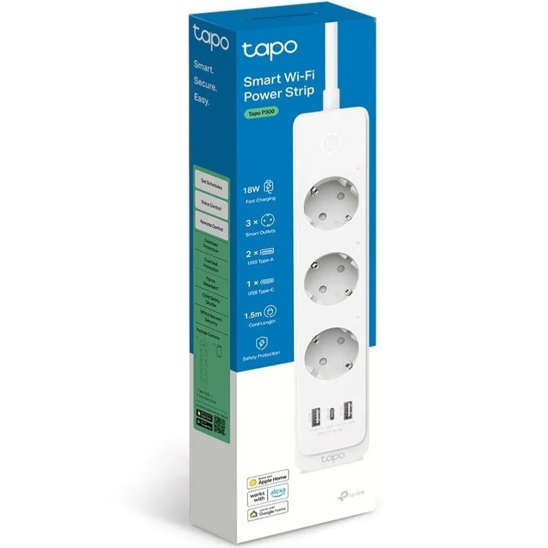 Regleta Inteligente TP-Link Tapo P300, foto 3