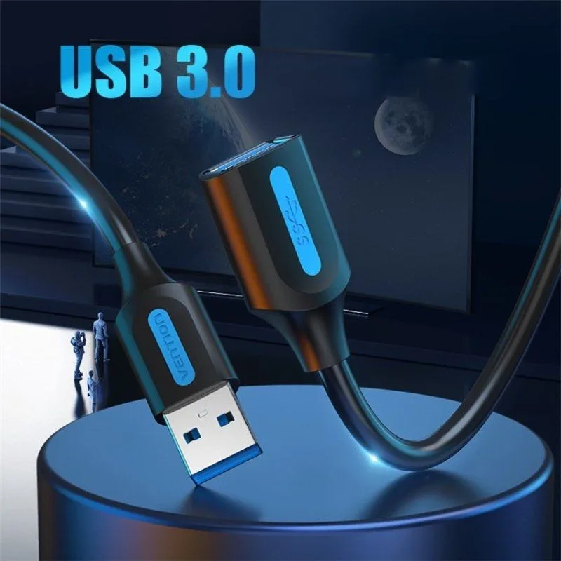Cable Alargador USB 3.0 Vention CBHBG, foto 2