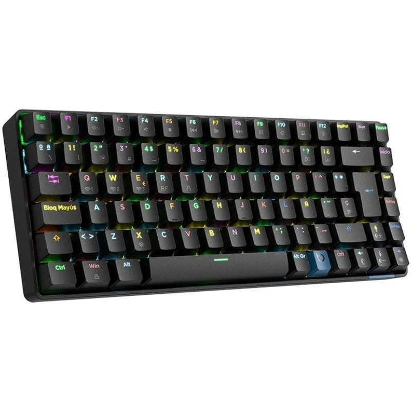 Teclado Gaming Mecánico Inalámbrico Hiditec GM1K, foto 3