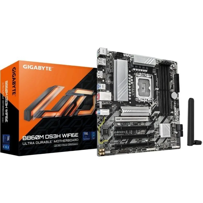 Placa Base Gigabyte B860M DS3H WIFI6E Socket 1851