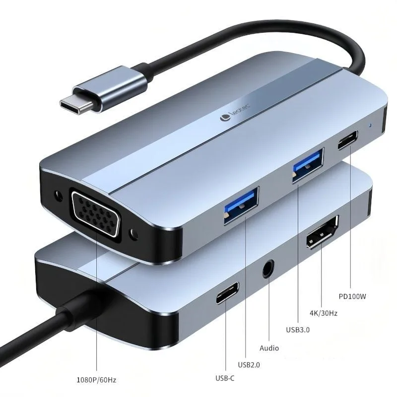 Docking USB Tipo-C Leotec LEDS04, foto 3