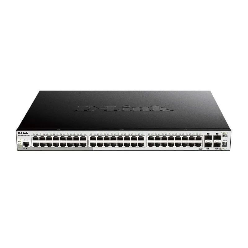 Switch D-Link Smart DGS-1510-52XMP 52 Puertos