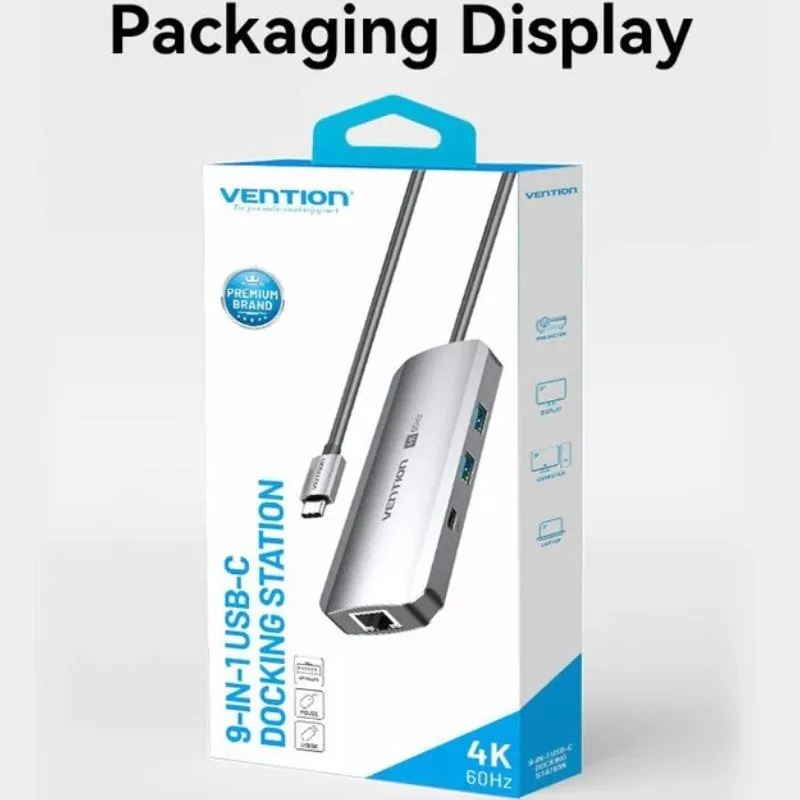 Docking USB Tipo-C Vention TQMHB, foto 5
