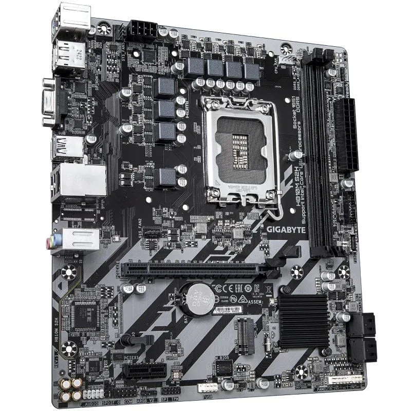Placa Base Gigabyte H810M S2H Socket 1851, foto 3