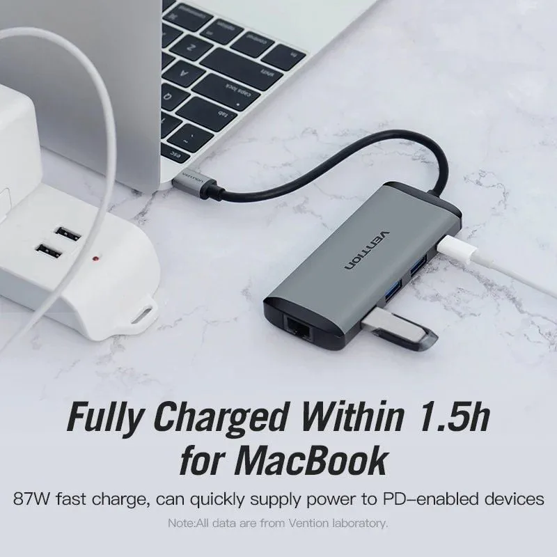 Docking USB Tipo-C Vention CNDHB, foto 4