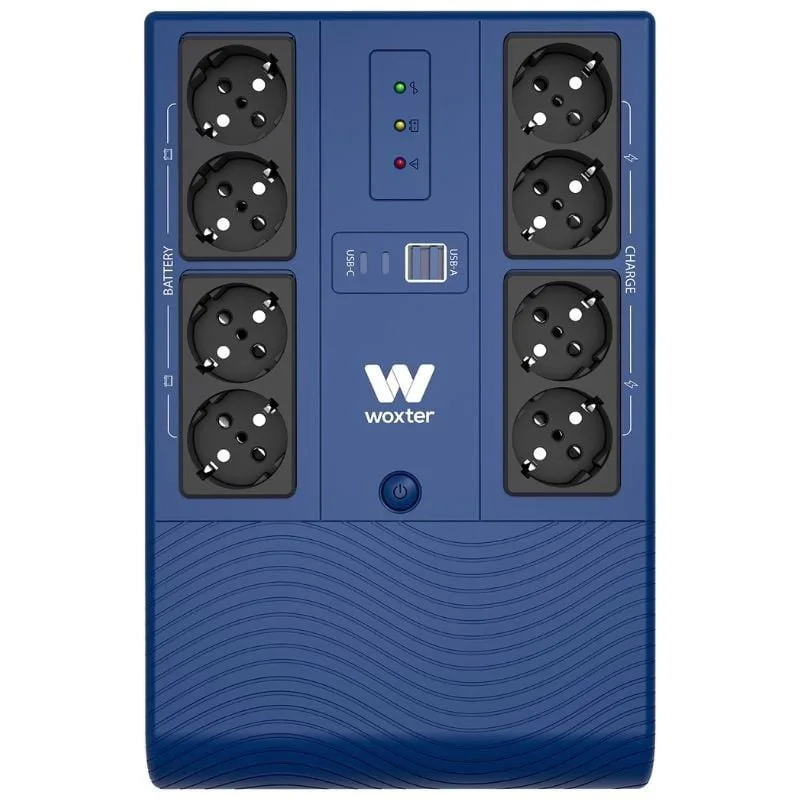 SAI Línea Interactiva Woxter Multibase UPS 1200 VA