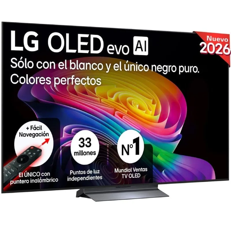 Televisor LG OLED evo AI C6 OLED77C66LB 77", foto 2