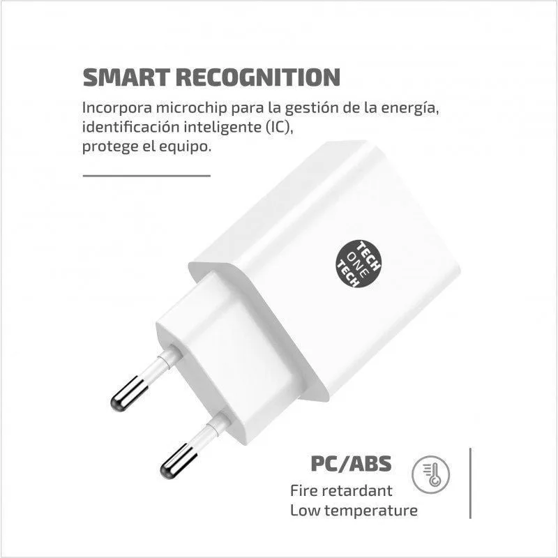 Cargador de Pared Tech One Tech TEC2403, foto 3