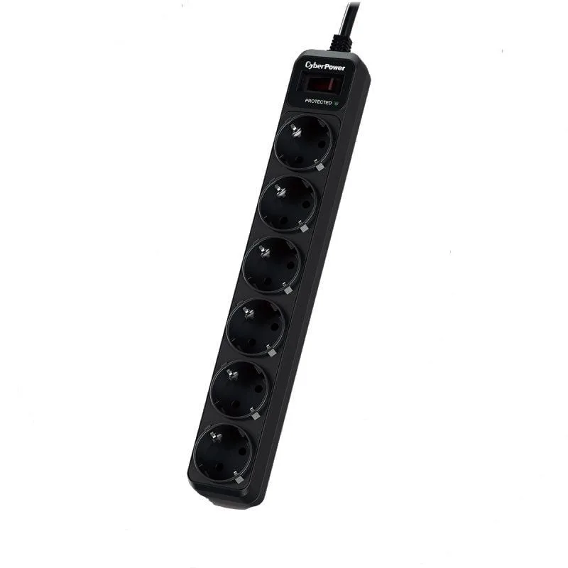 Regleta con interruptor Cyberpower B0620SC0-DE