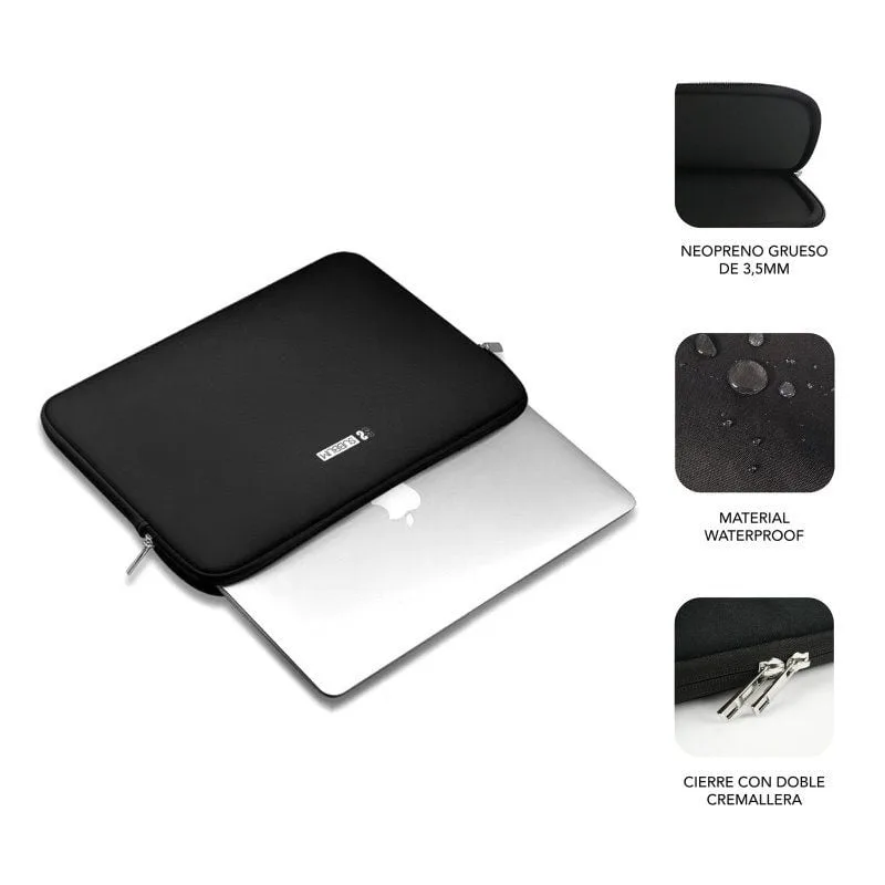 Funda Subblim Business Laptop Sleeve Neoprene V2 para Portátiles hasta 15.6", foto 2