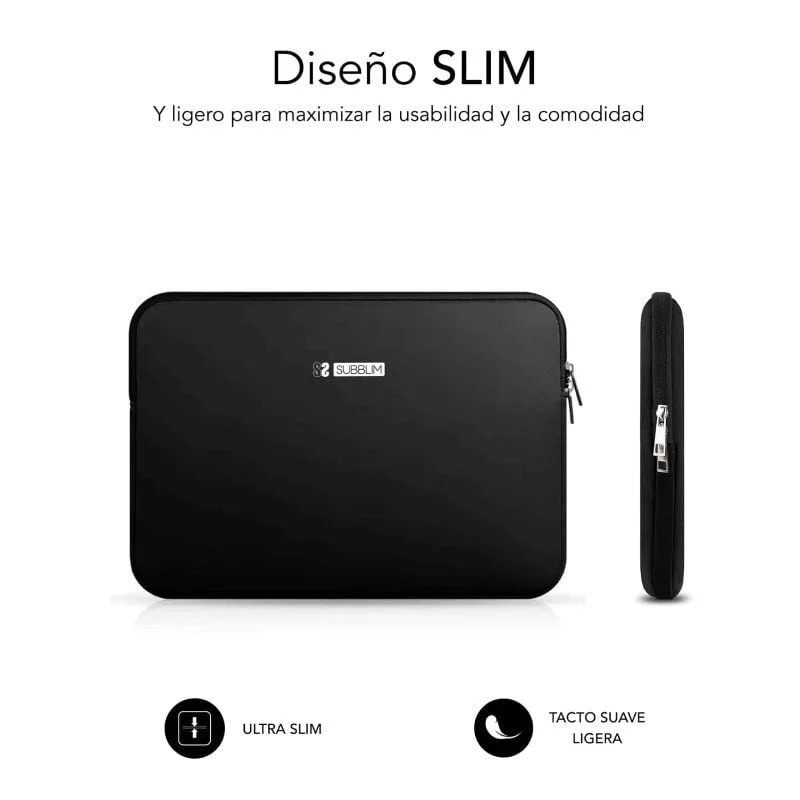 Funda Subblim Business Laptop Sleeve Neoprene V2 para Portátiles hasta 15.6", foto 3