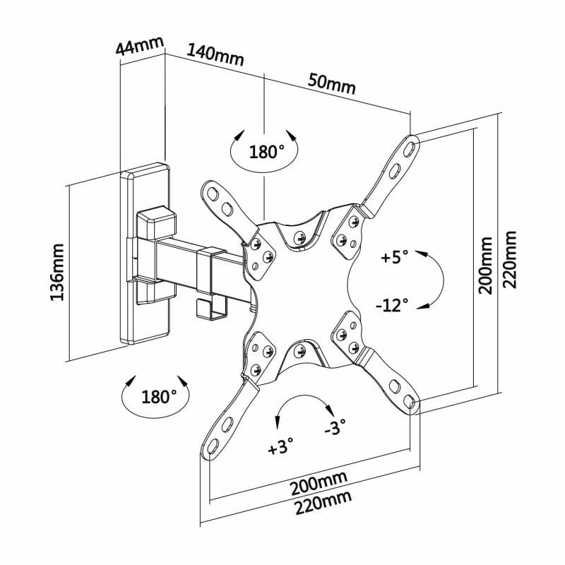 Soporte de Pared Extensible, foto 5