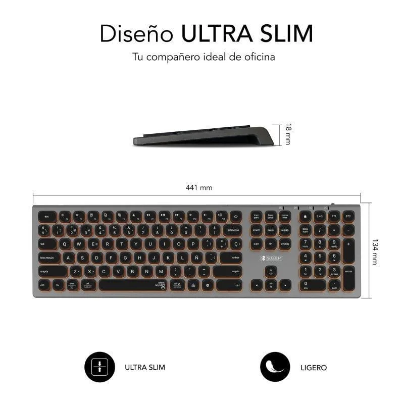 Teclado Inalámbrico Subblim Master, foto 4