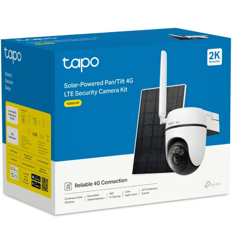 Cámara de Videovigilancia TP-Link Tapo TC90G KIT, foto 5