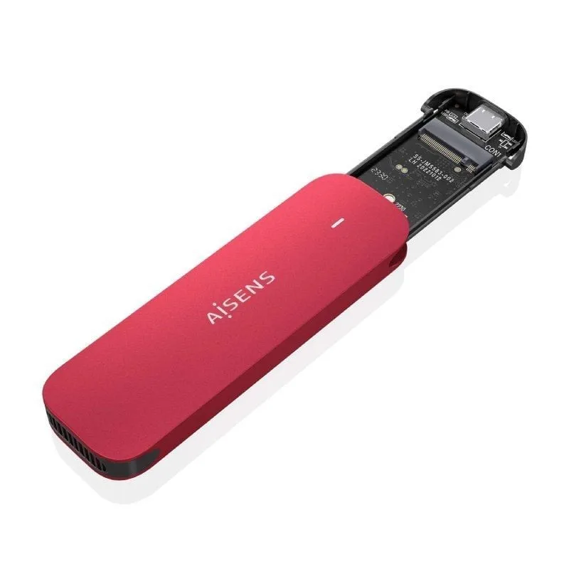 Caja Externa para Disco SSD M.2 NVMe Aisens ASM2-027RED, foto 2