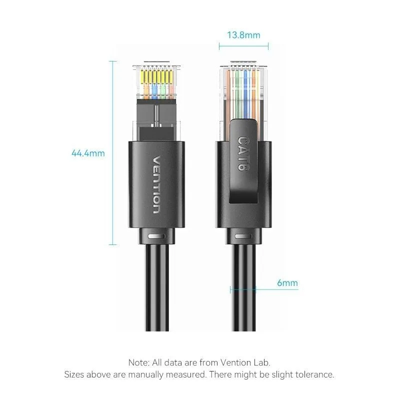 Cable de Red RJ45 UTP Vention IBRBJ Cat.6, foto 4